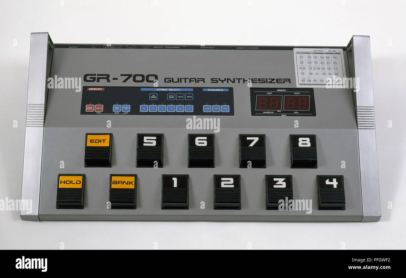 Guitar synthesizer hi-res stock photography and images - Alamy