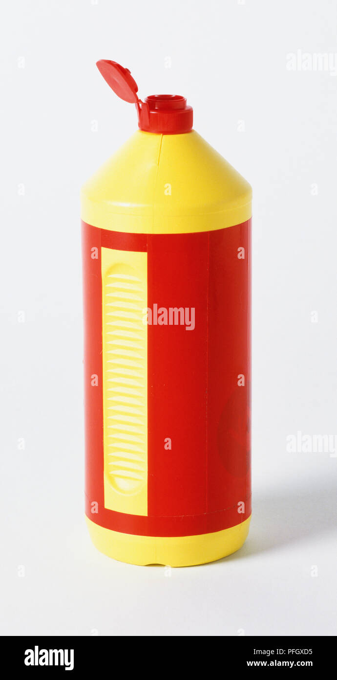 Download A Yellow And Red Bottle Of Washing Up Liquid Stock Photo Alamy Yellowimages Mockups