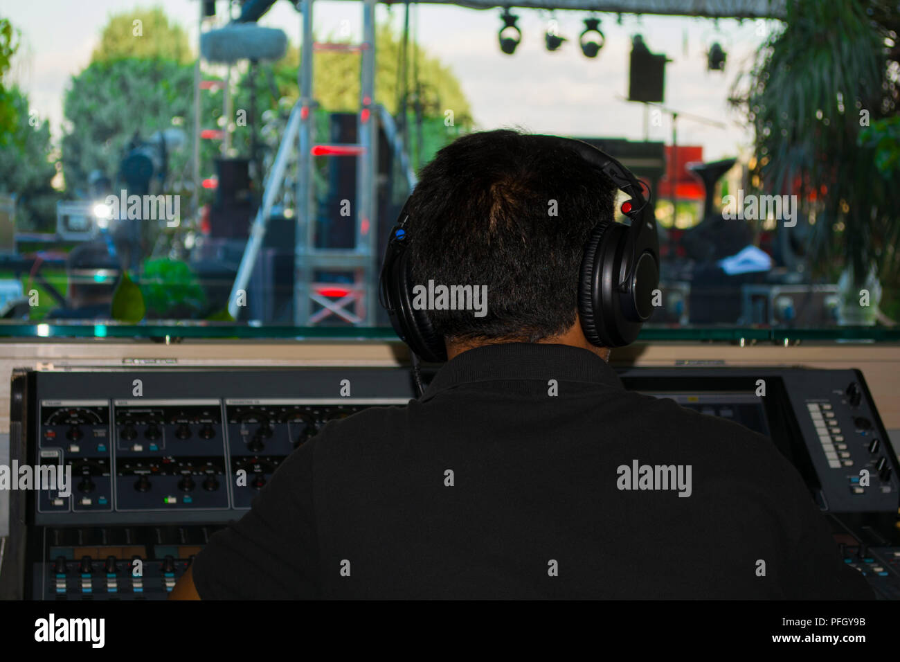 Sound Engineer Concert High Resolution Stock Photography and Images Alamy