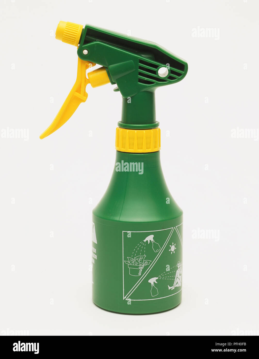 Download Green And Yellow Spray Bottle Stock Photo Alamy Yellowimages Mockups