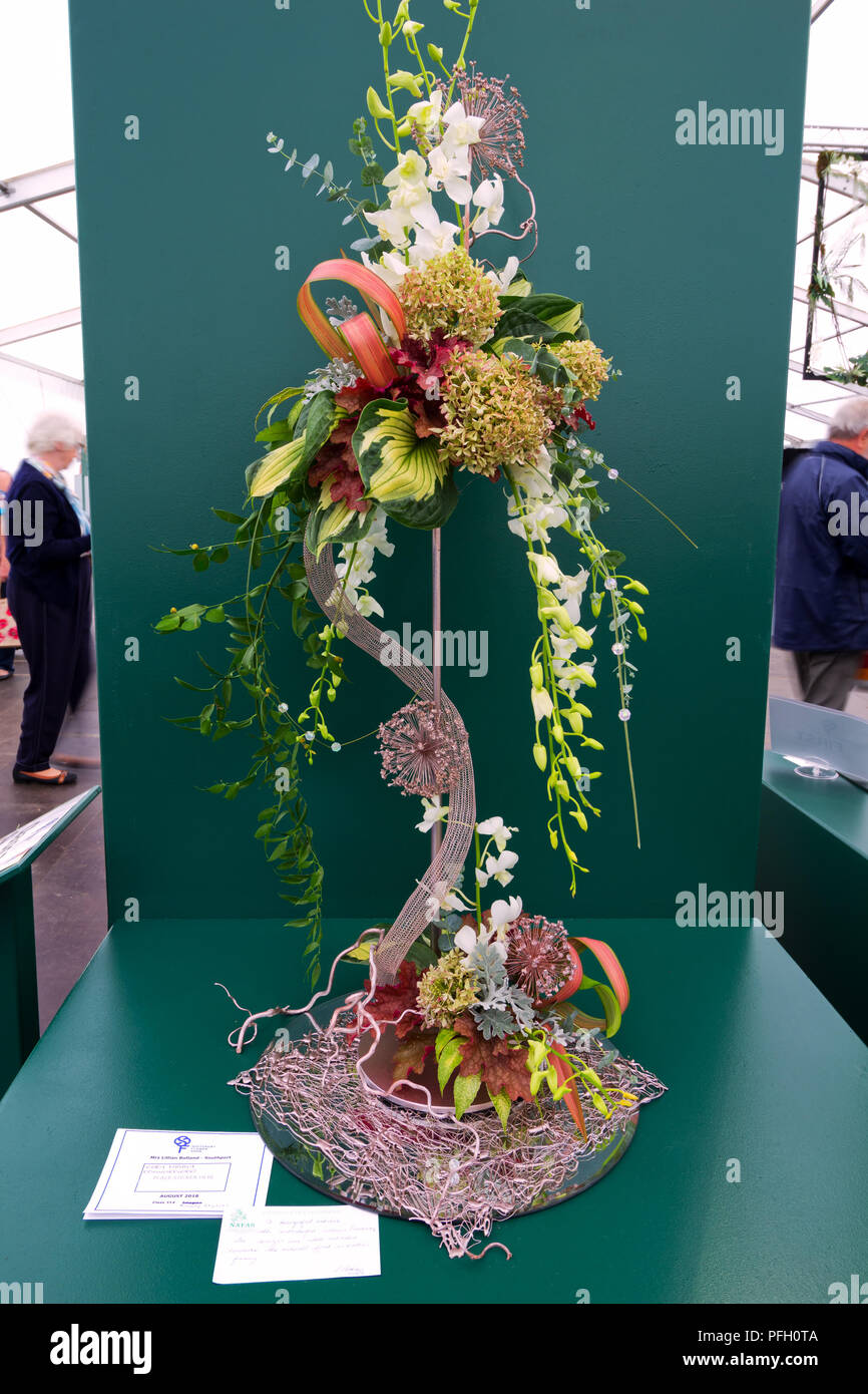 Stunning floral displays at the 2018 Southport Flower Show Stock Photo