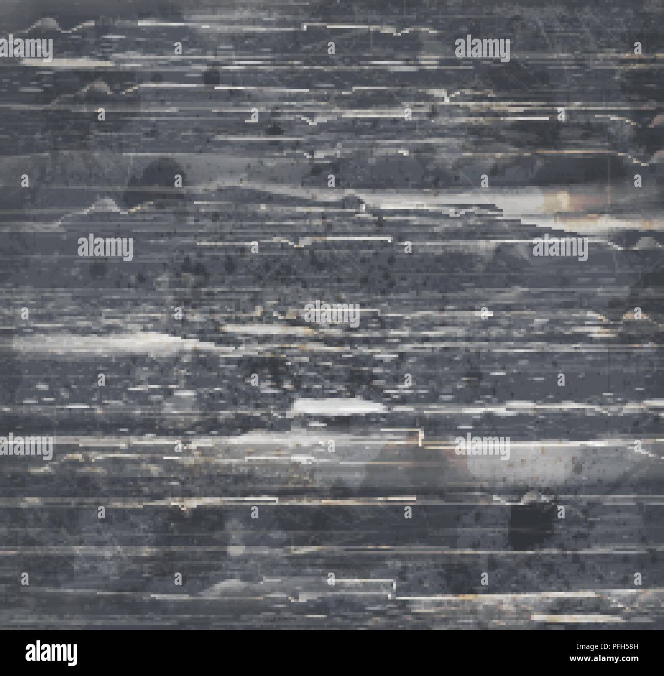 Gray marble background. Stone pattern textures illustration Stock Vector