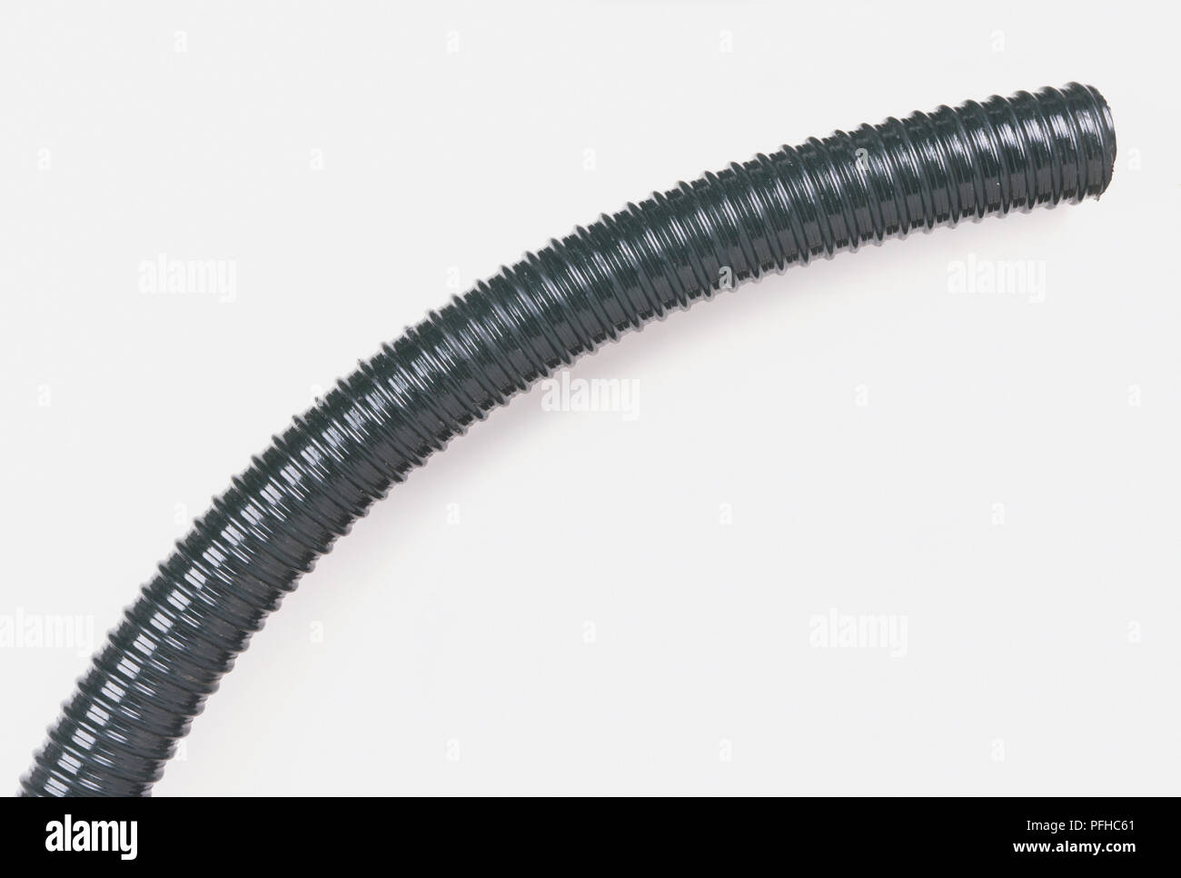 Black plastic pipe Stock Photo Alamy