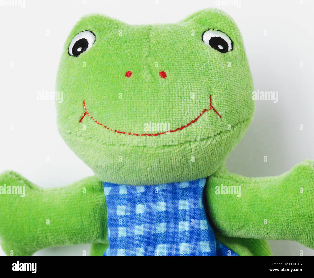 Soft cuddly frog Stock Photo Alamy