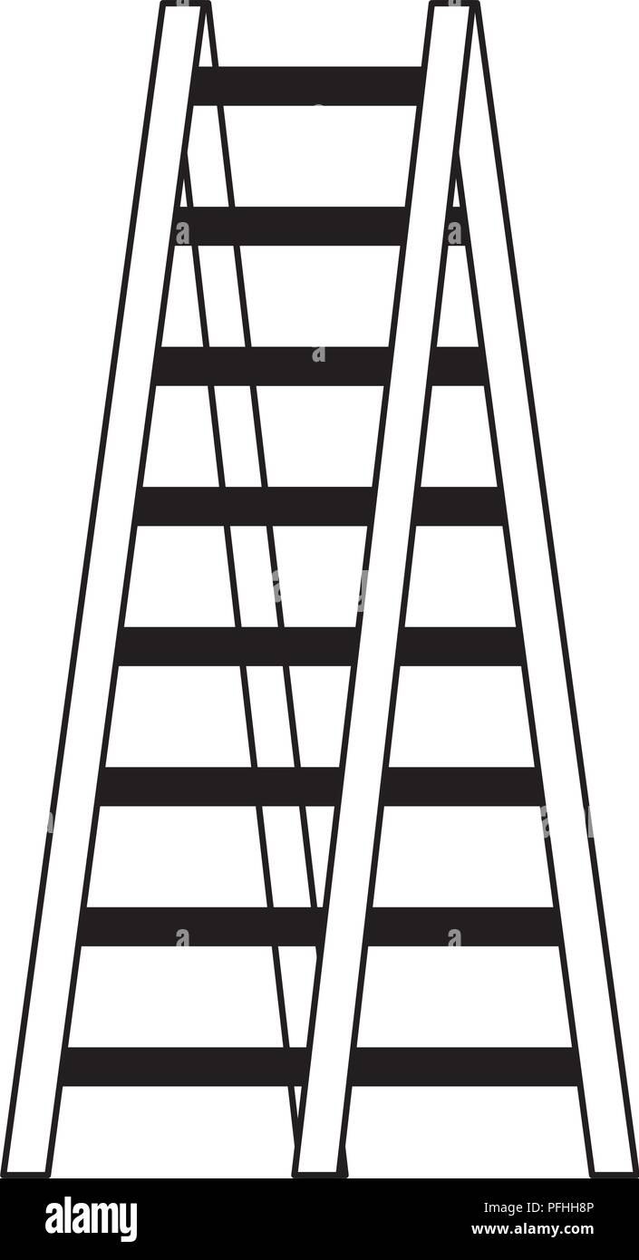 Double ladder Stock Vector Images - Alamy