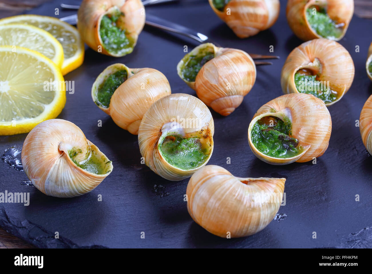 Classic french escargot hires stock photography and images Alamy