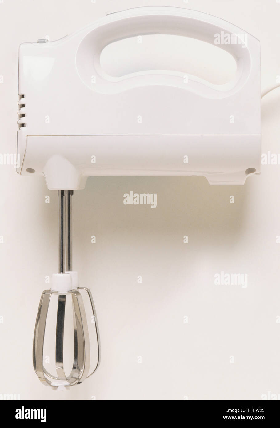 White electrical mixer, close up Stock Photo Alamy