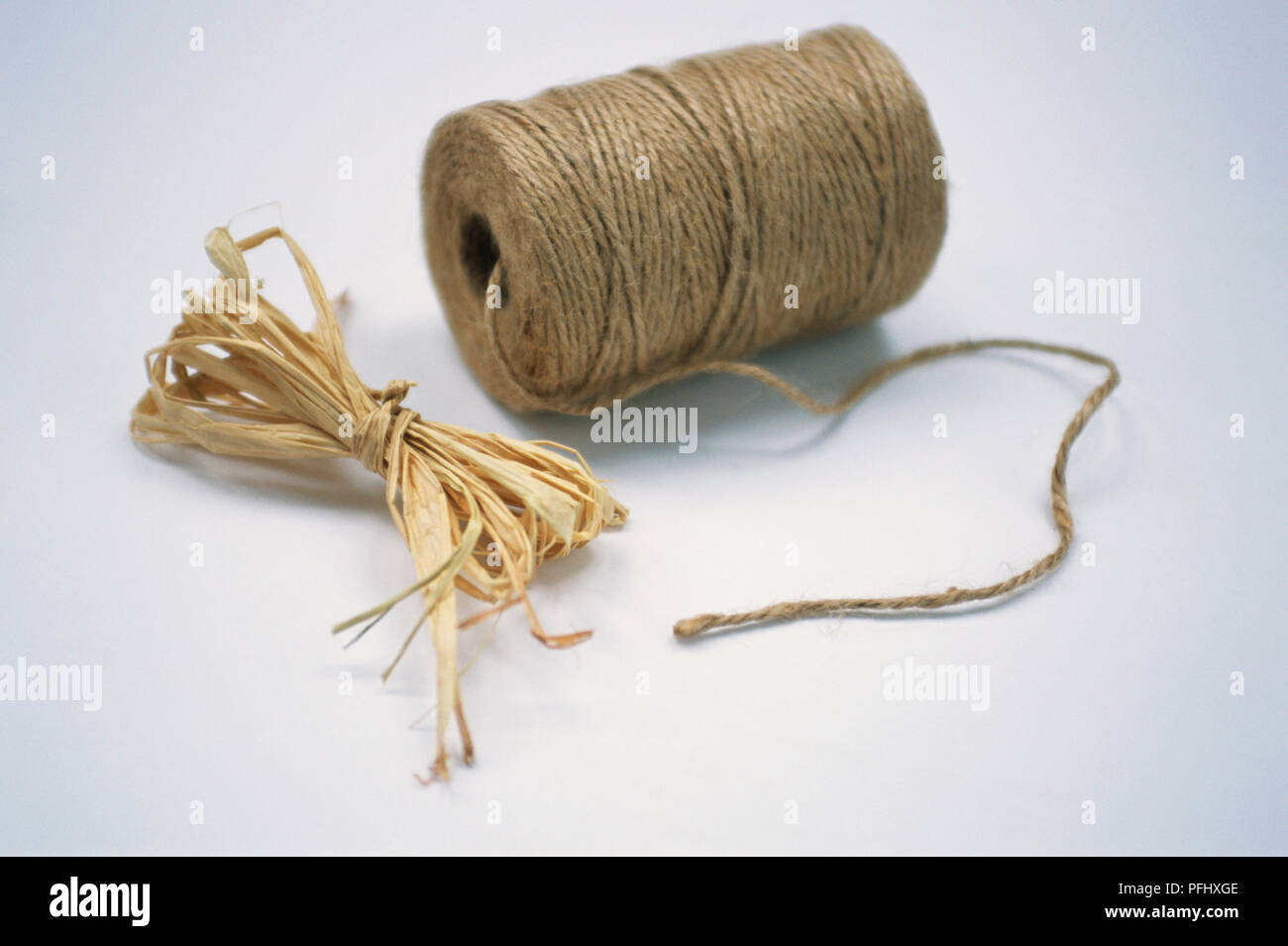 Spool of string and twine Stock Photo Alamy