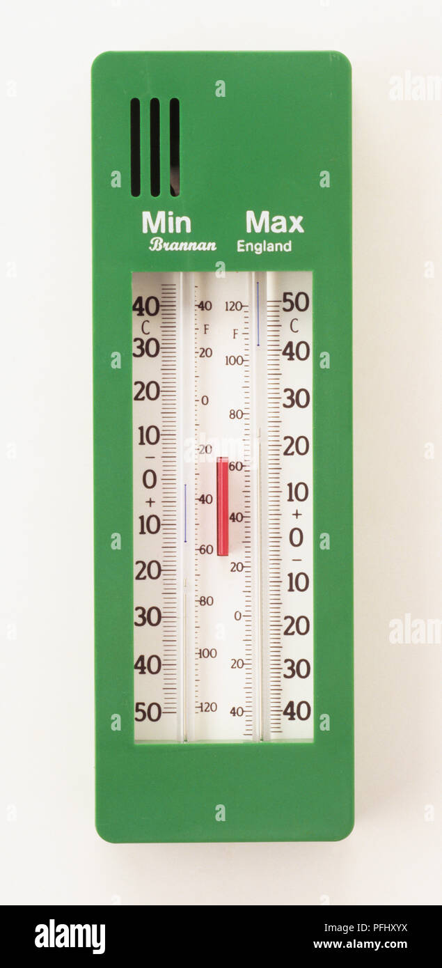 Greenhouse thermometer hi-res stock photography and images - Alamy