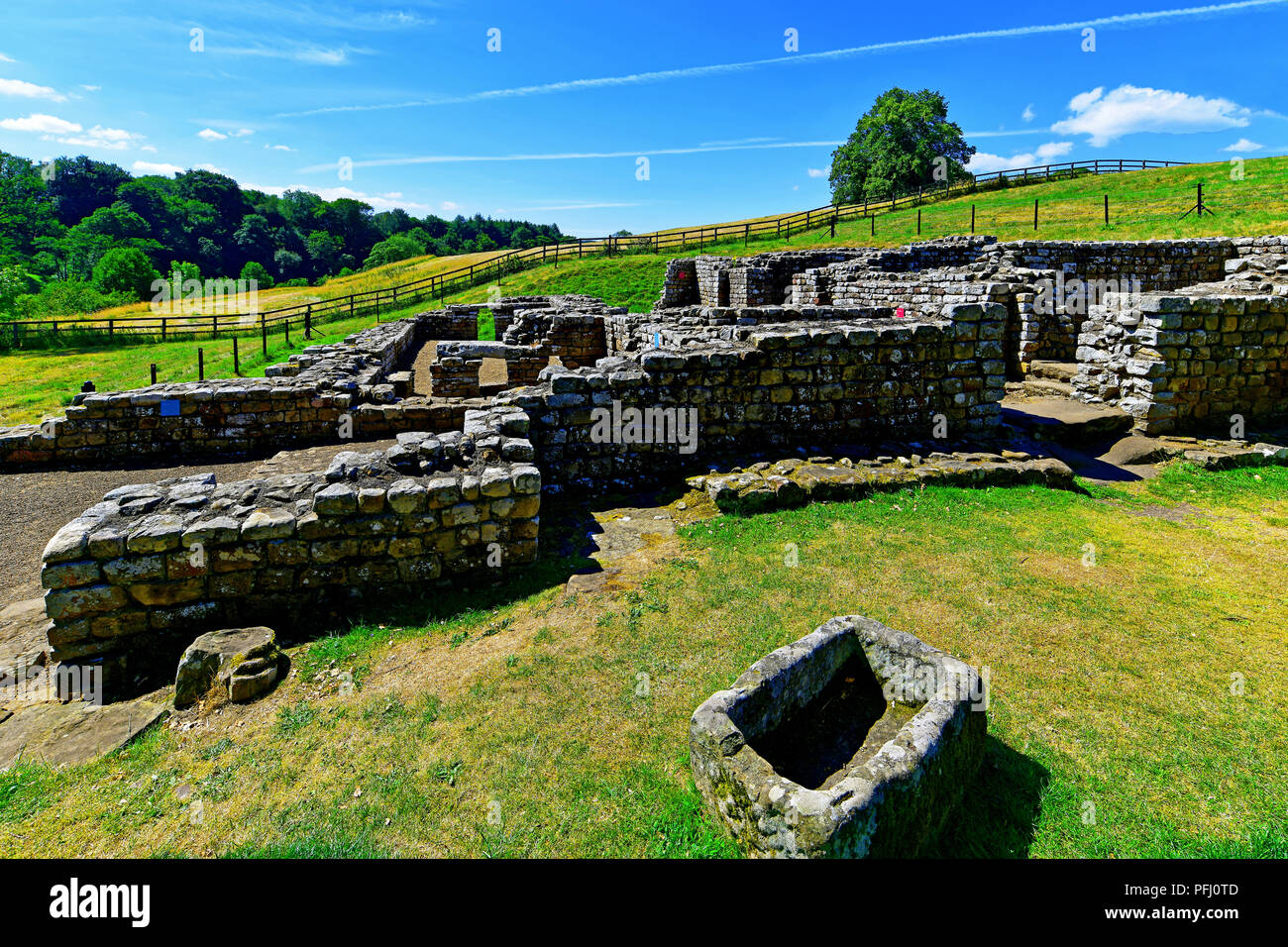 English Heritage Chesters Fort Northumberland The Changing Hall and ...