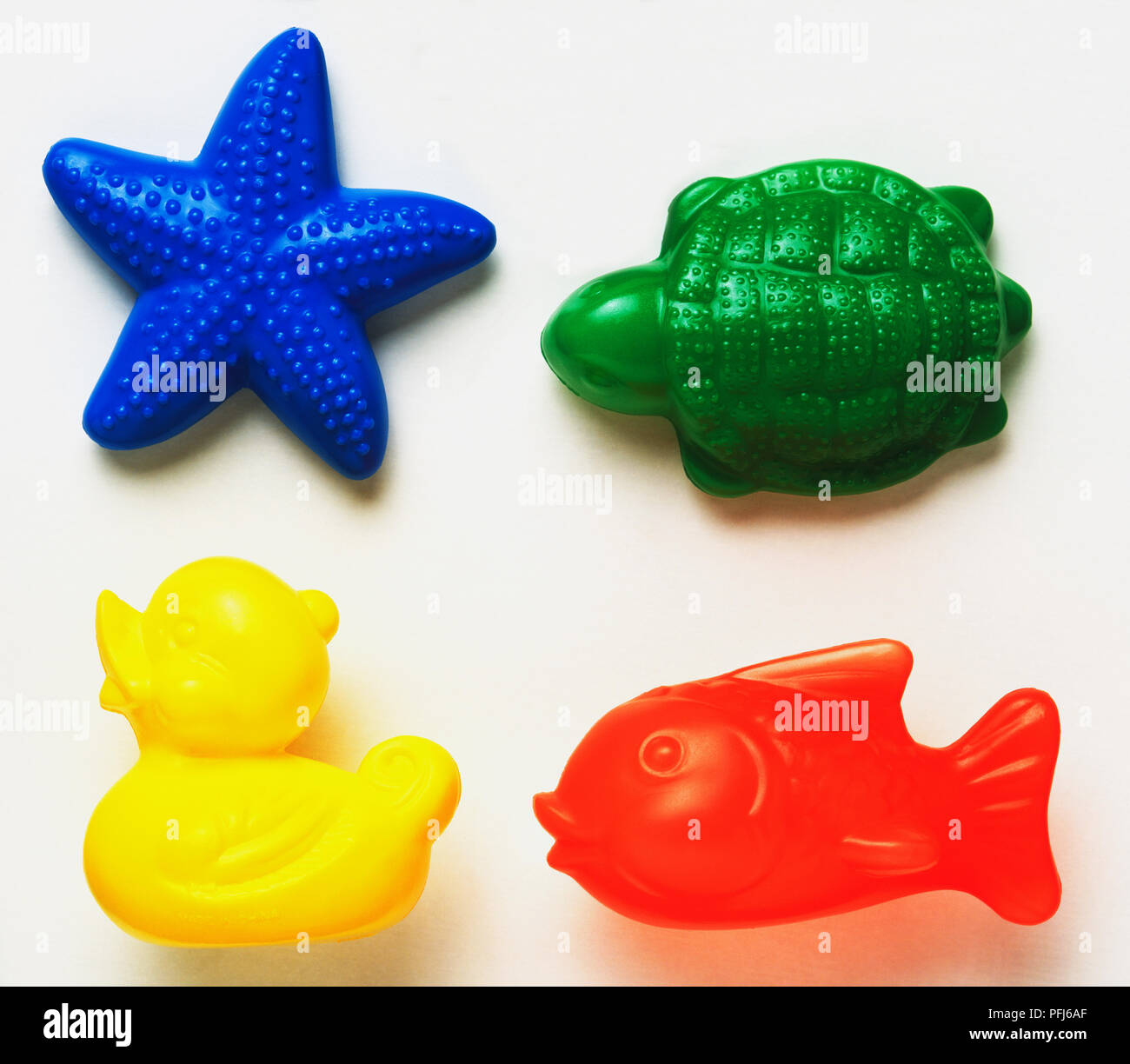 Plastic bath toys Stock Photo Alamy