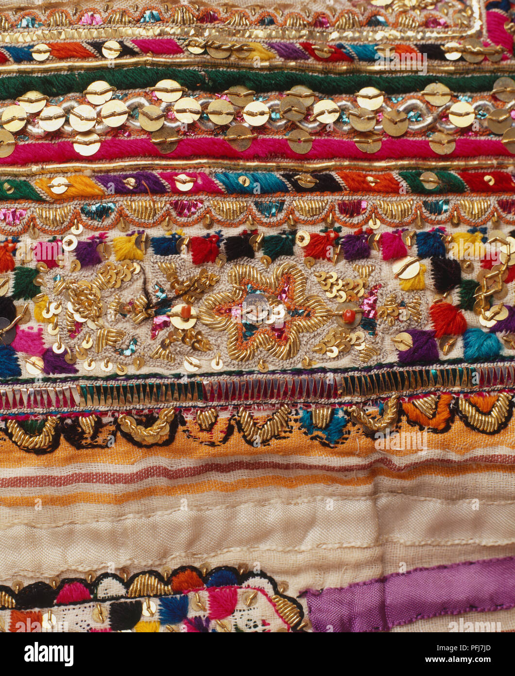 Embellished fabric sale