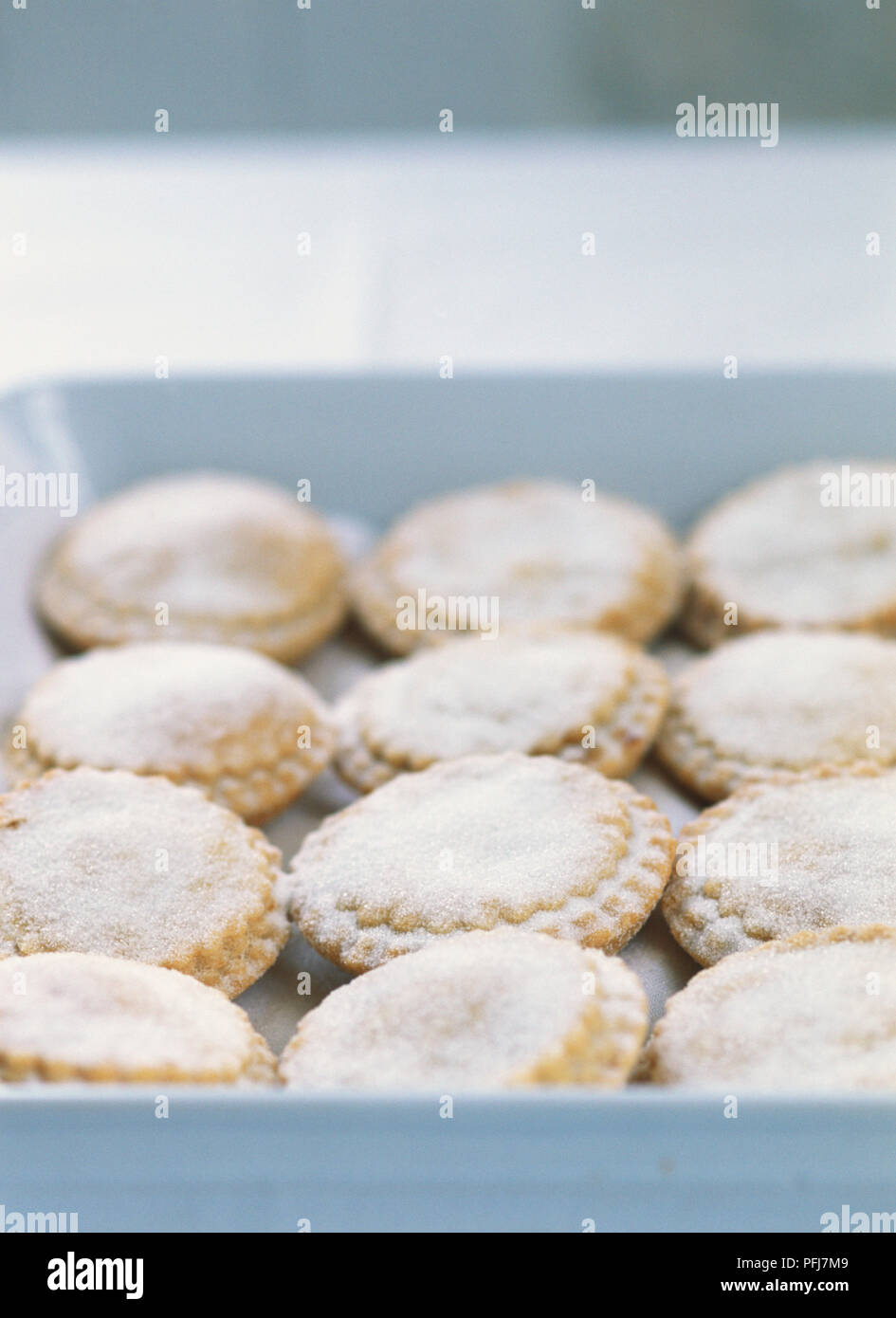 Tray mince pies dusted with icing sugar hi-res stock photography and ...