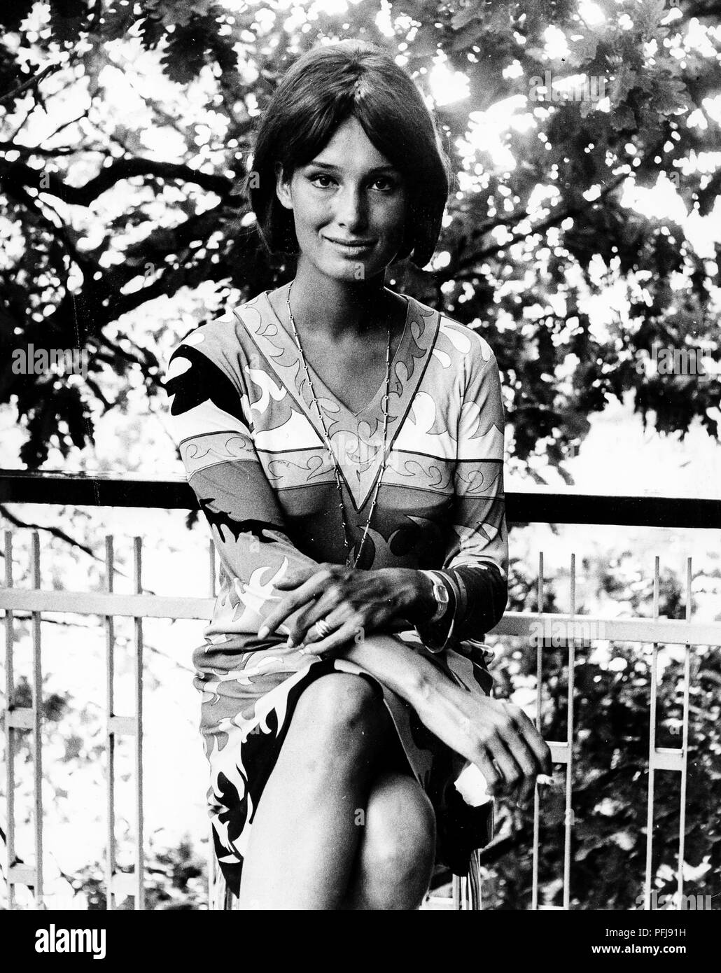 annabella incontrera, rome 1967 Stock Photo