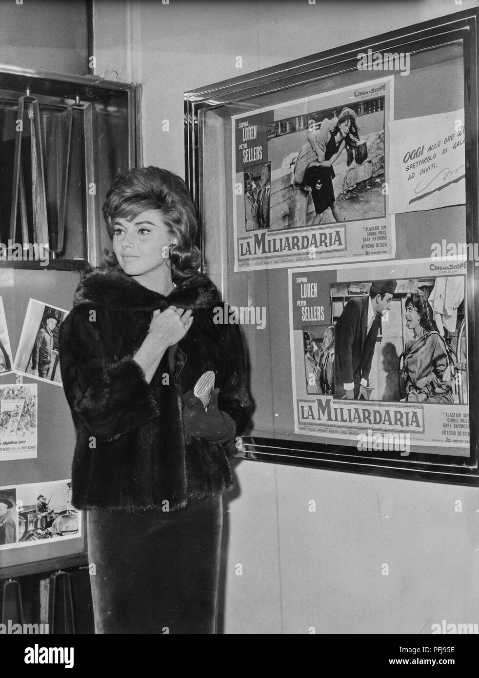 sylva koscina, the millionairess, 1960 Stock Photo