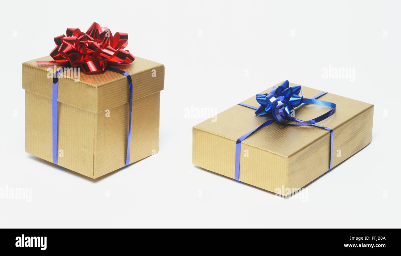 Blue ribbons bow hi-res stock photography and images - Alamy