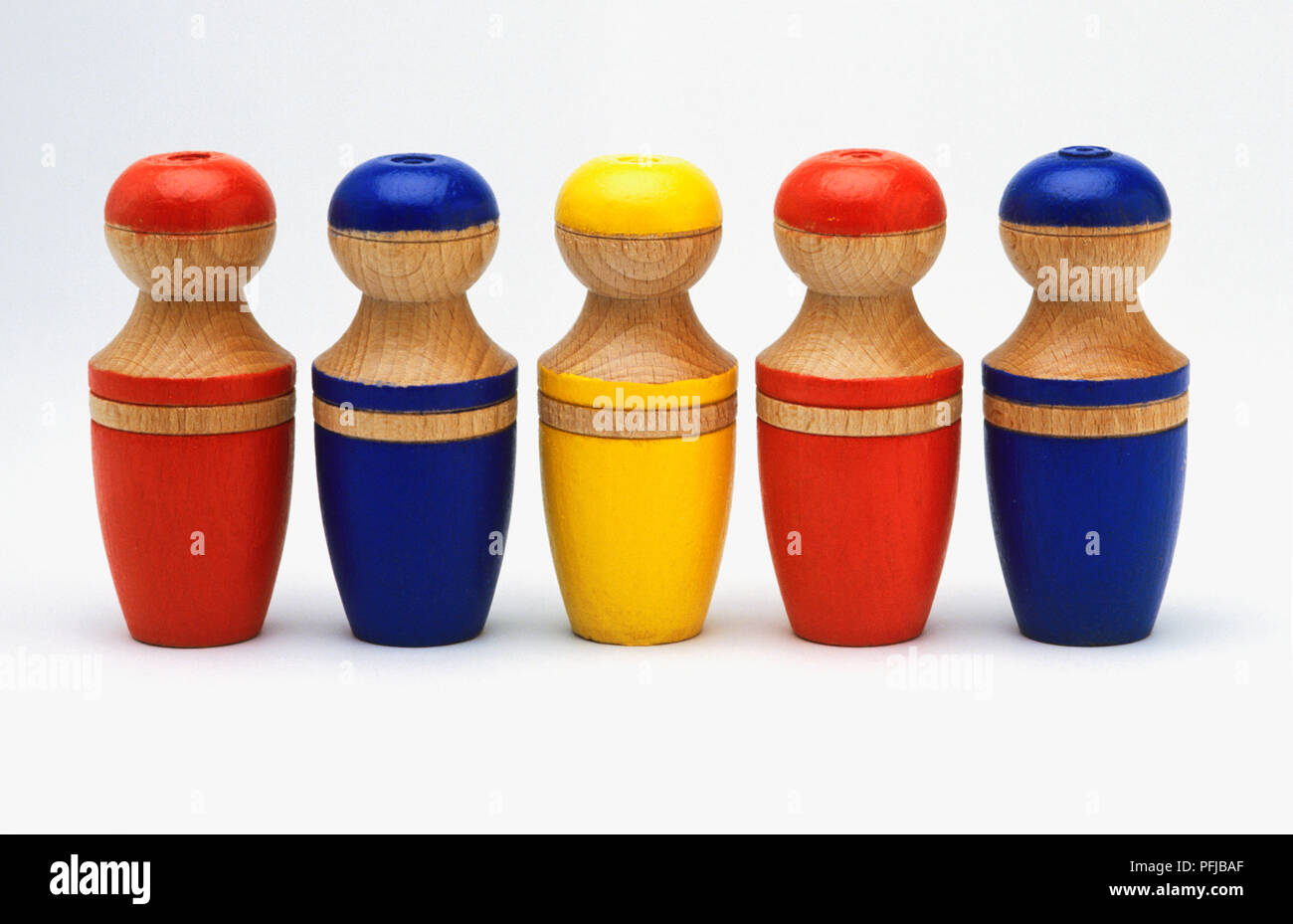 Wooden bowling pins hires stock photography and images Alamy