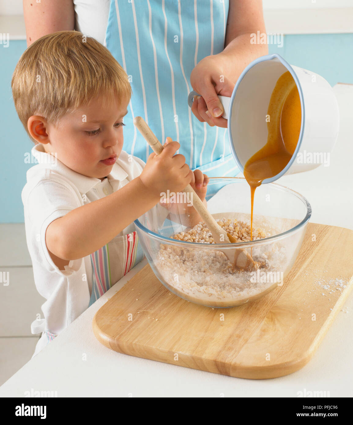 Pathways.org - From stirring mixing bowls with baby to