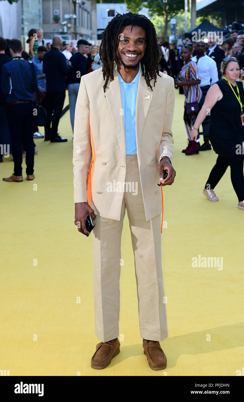 Sheldon Shepherd attending the Yardie premiere at the BFI Southbank in