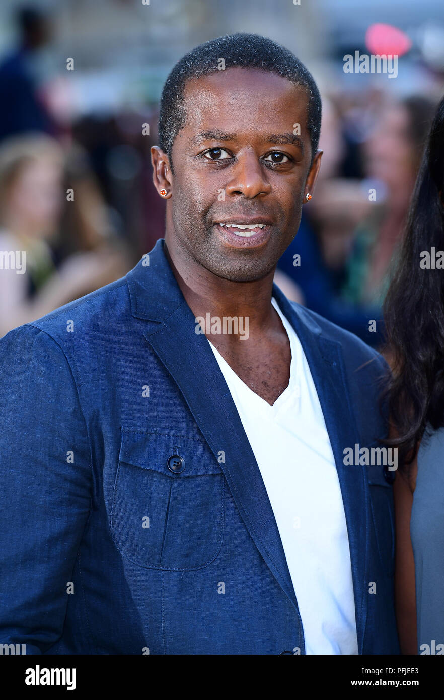Adrian Lester attending the Yardie premiere at the BFI Southbank in