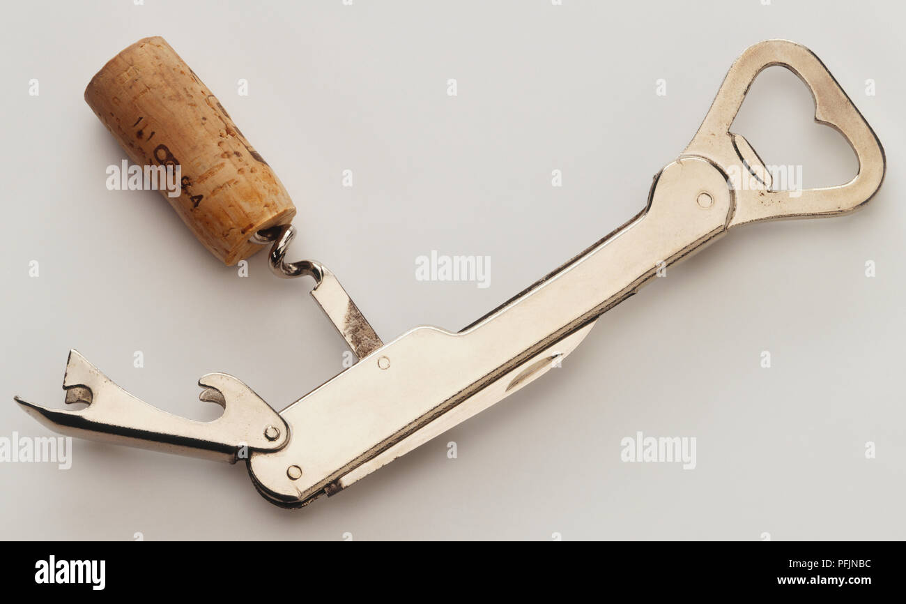 Cork screwing hires stock photography and images Alamy