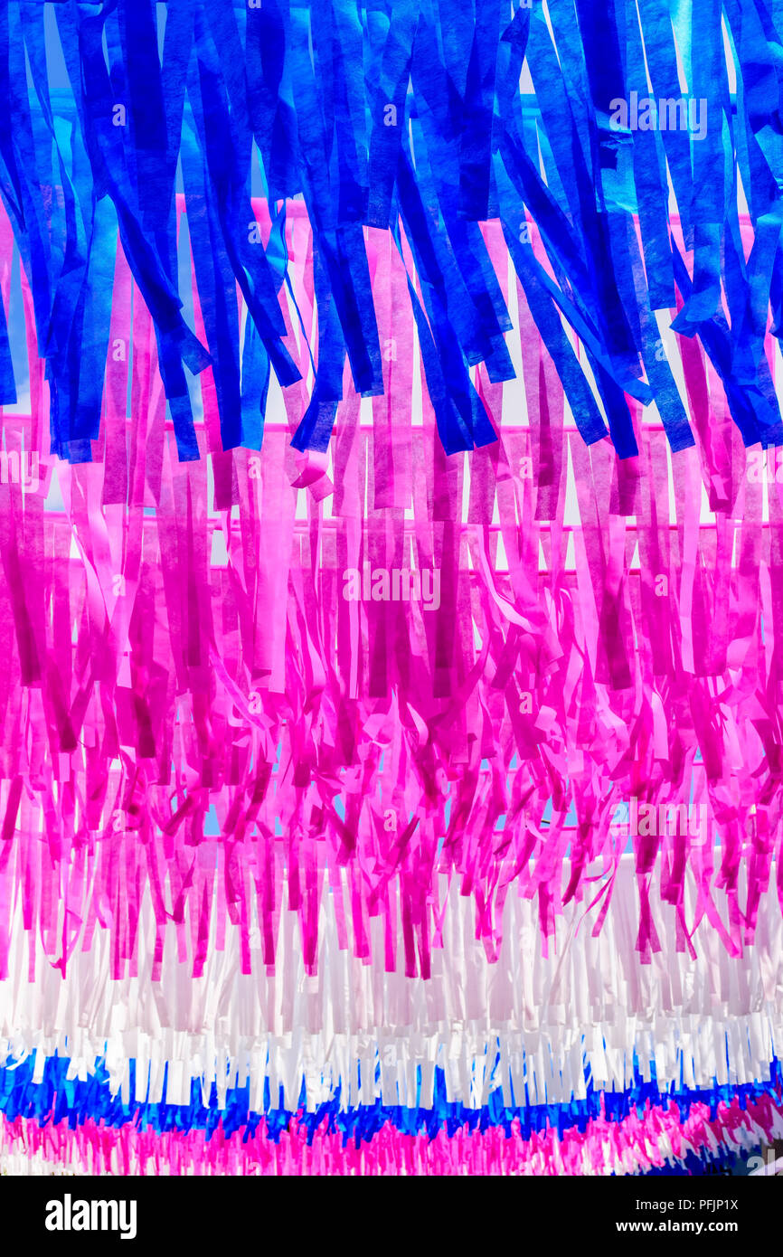 Bright colourful ribbons hi-res stock photography and images - Alamy