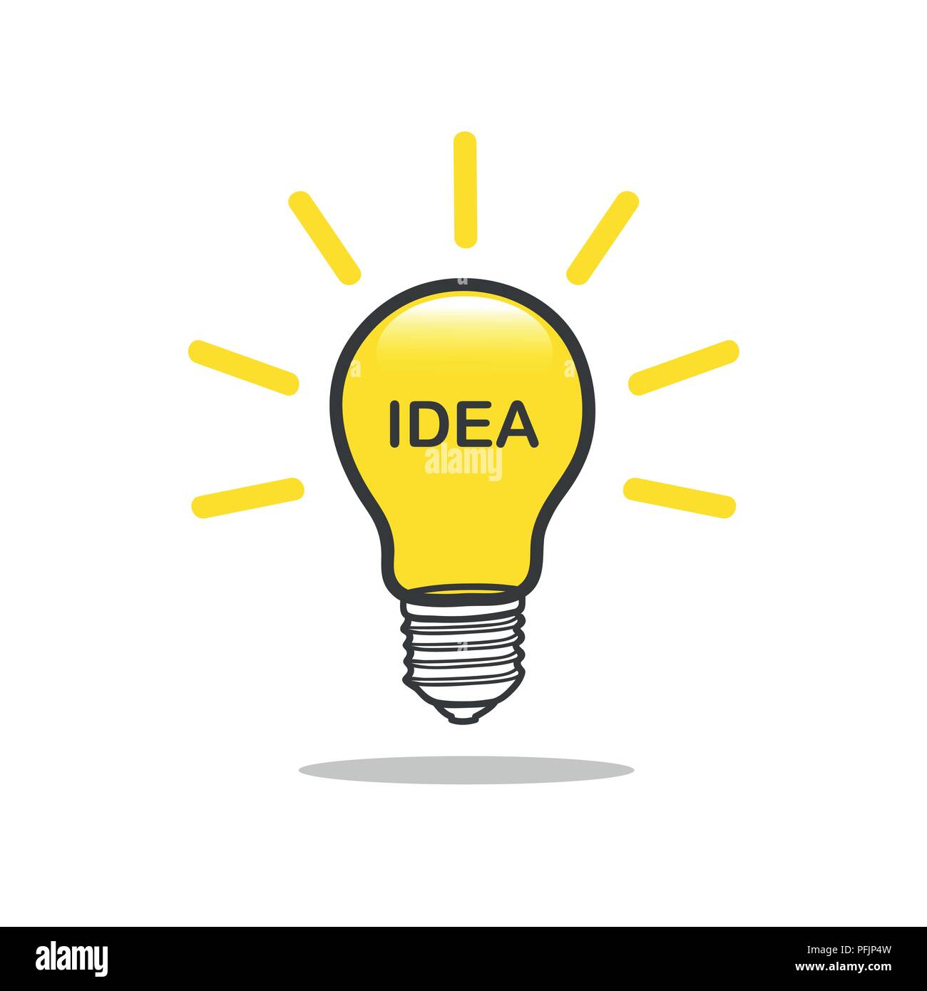 main idea light bulb