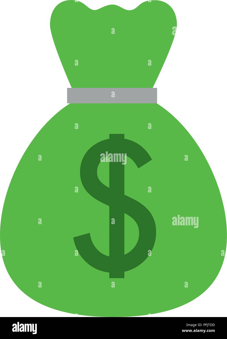 money bag dollars icon Stock Vector Image & Art - Alamy