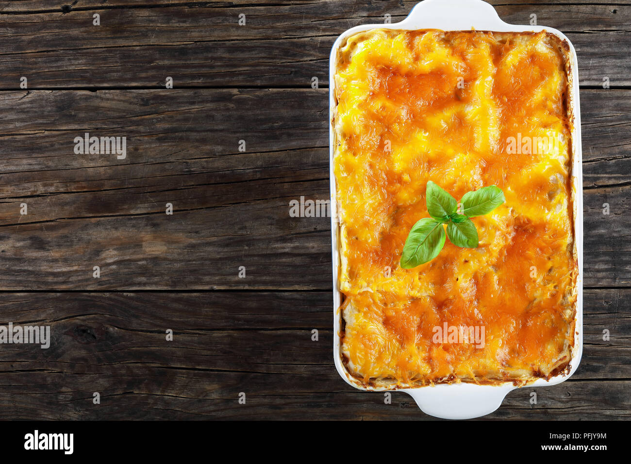 delicious italian lasagna layered with pasta sheets and bolognese