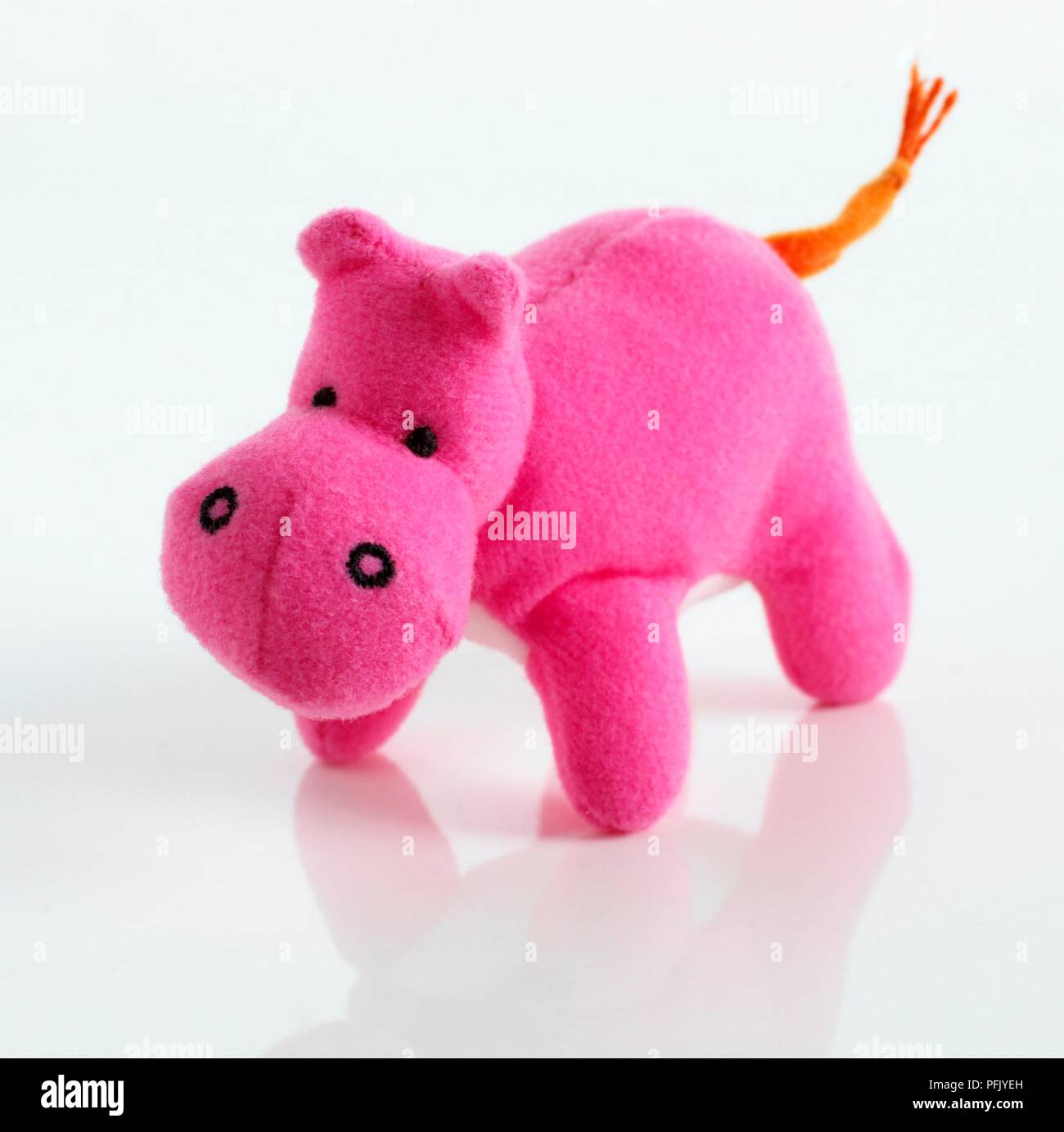 pink hippo toy