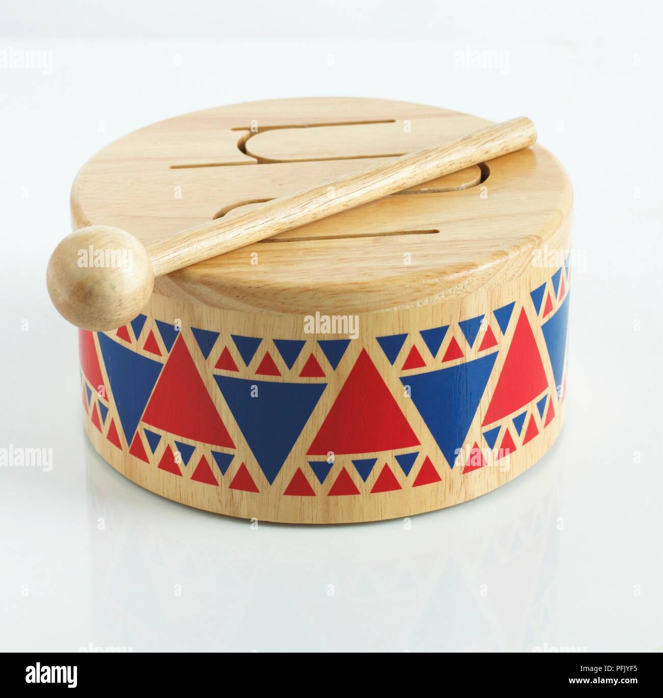 wooden toy drum