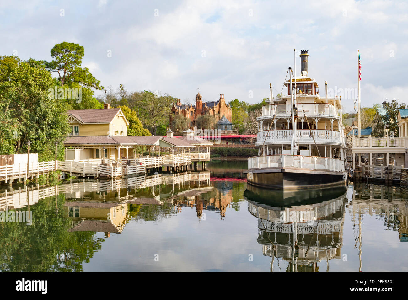 Liberty Belle River Boat in Liberty Square, Magic Kingdom, Walt Disney World, Orlando, Florida