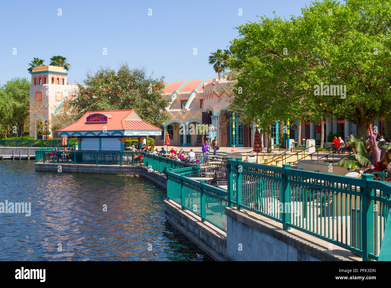 Coronado Springs Resort in Walt Disney World, Orlando, Florida. Stock Photo