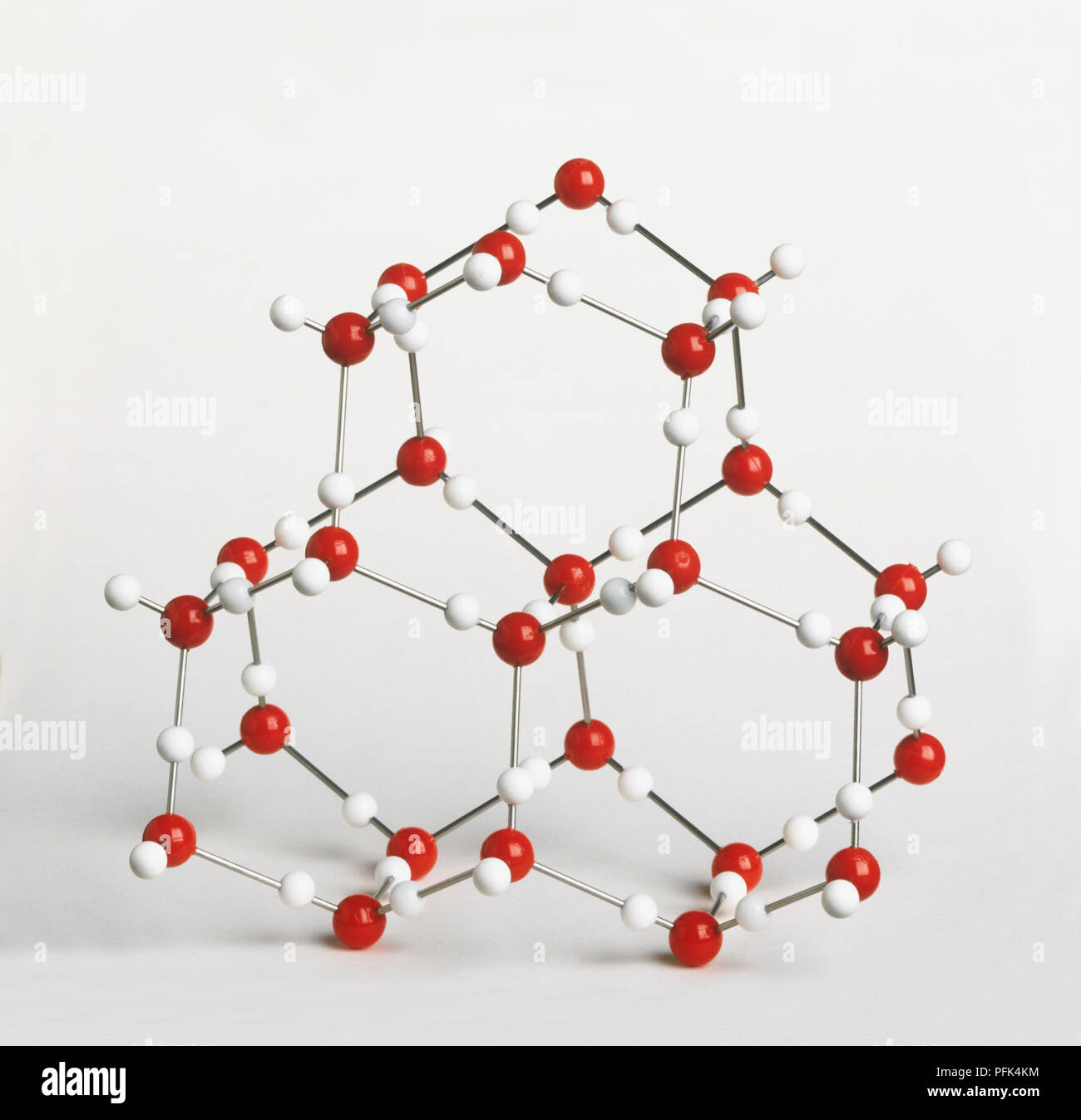 Molecules, model Stock Photo