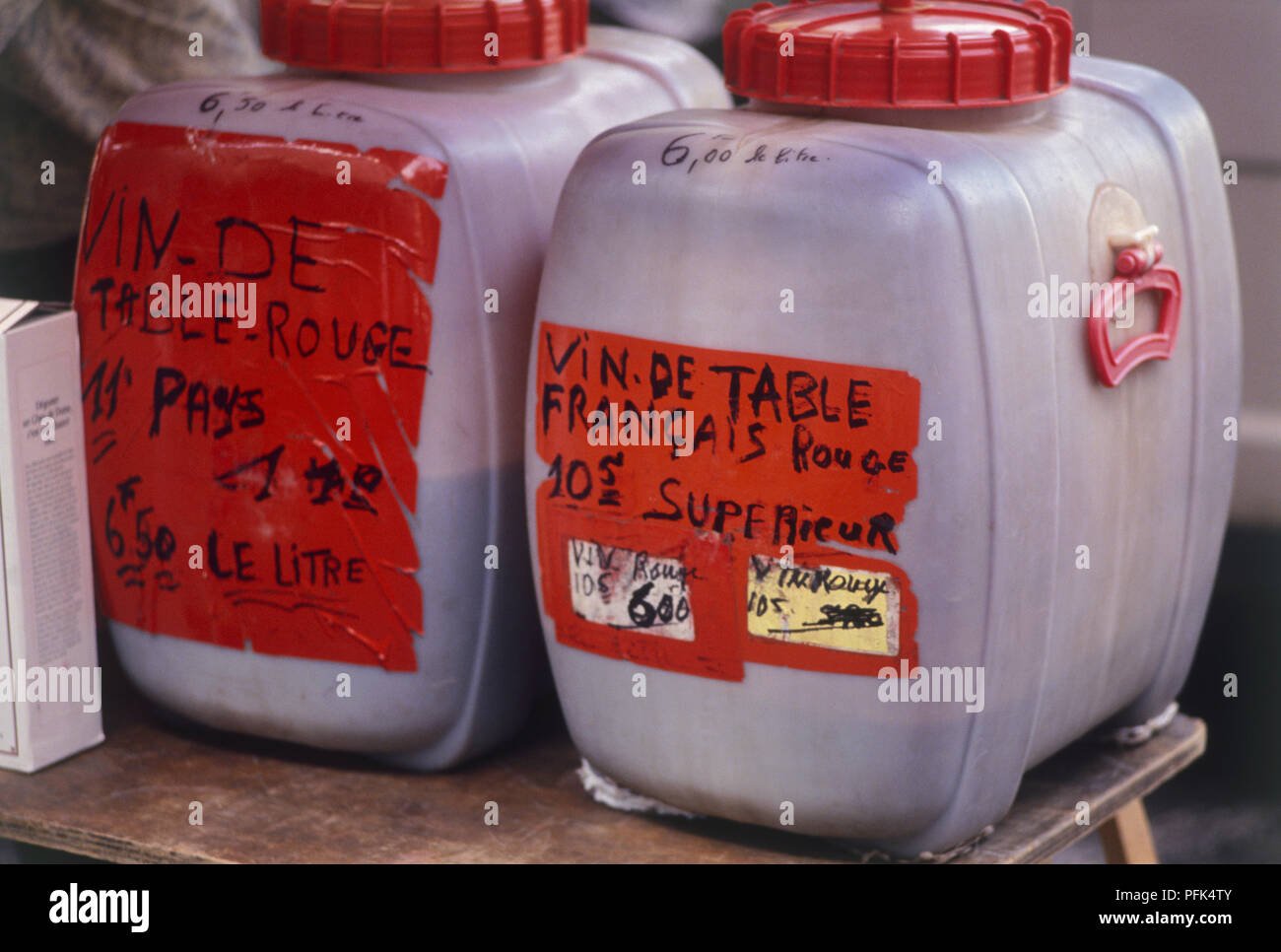 Wine in plastic containers hires stock photography and images Alamy