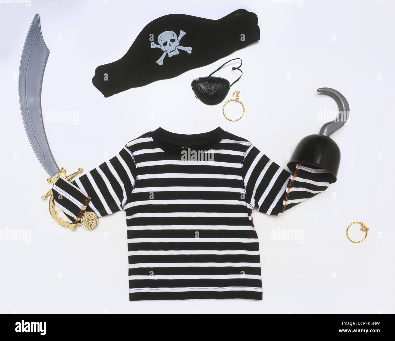Pirate outfit Stock Photo
