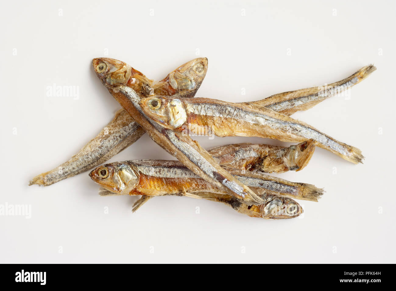 Dried anchovies, closeup Stock Photo Alamy