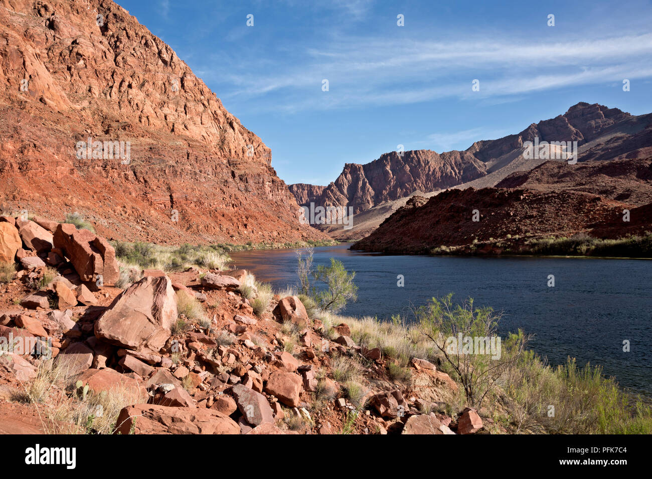 AZ0032400...ARIZONA The Colorado River at Lees Ferry, an historic