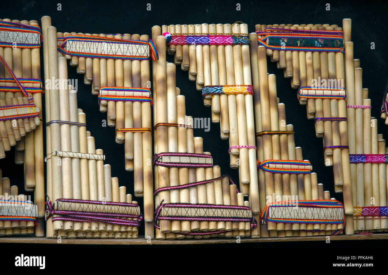Peruvian panpipes hires stock photography and images Alamy