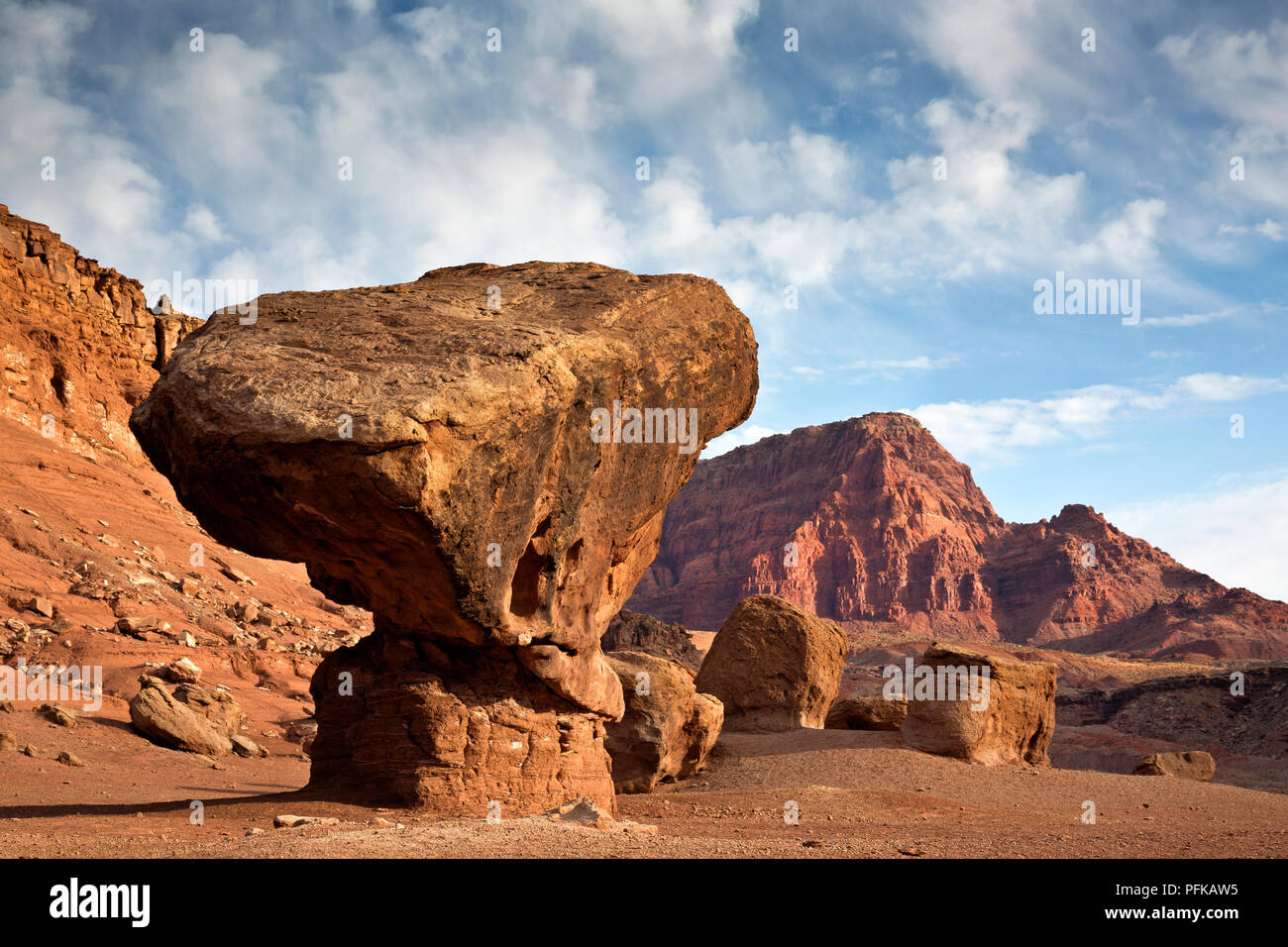 AZ0034600...ARIZONA Balanced Rock located at the base of the