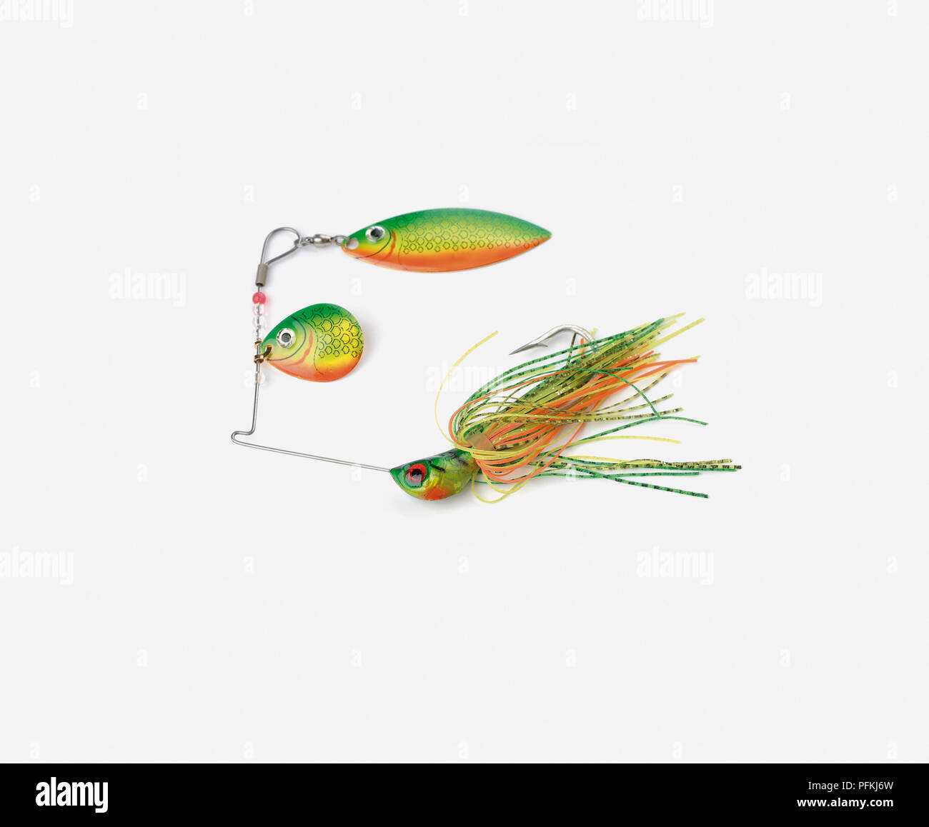 Hornet spinner, a type of freshwater fishing lure Stock Photo - Alamy