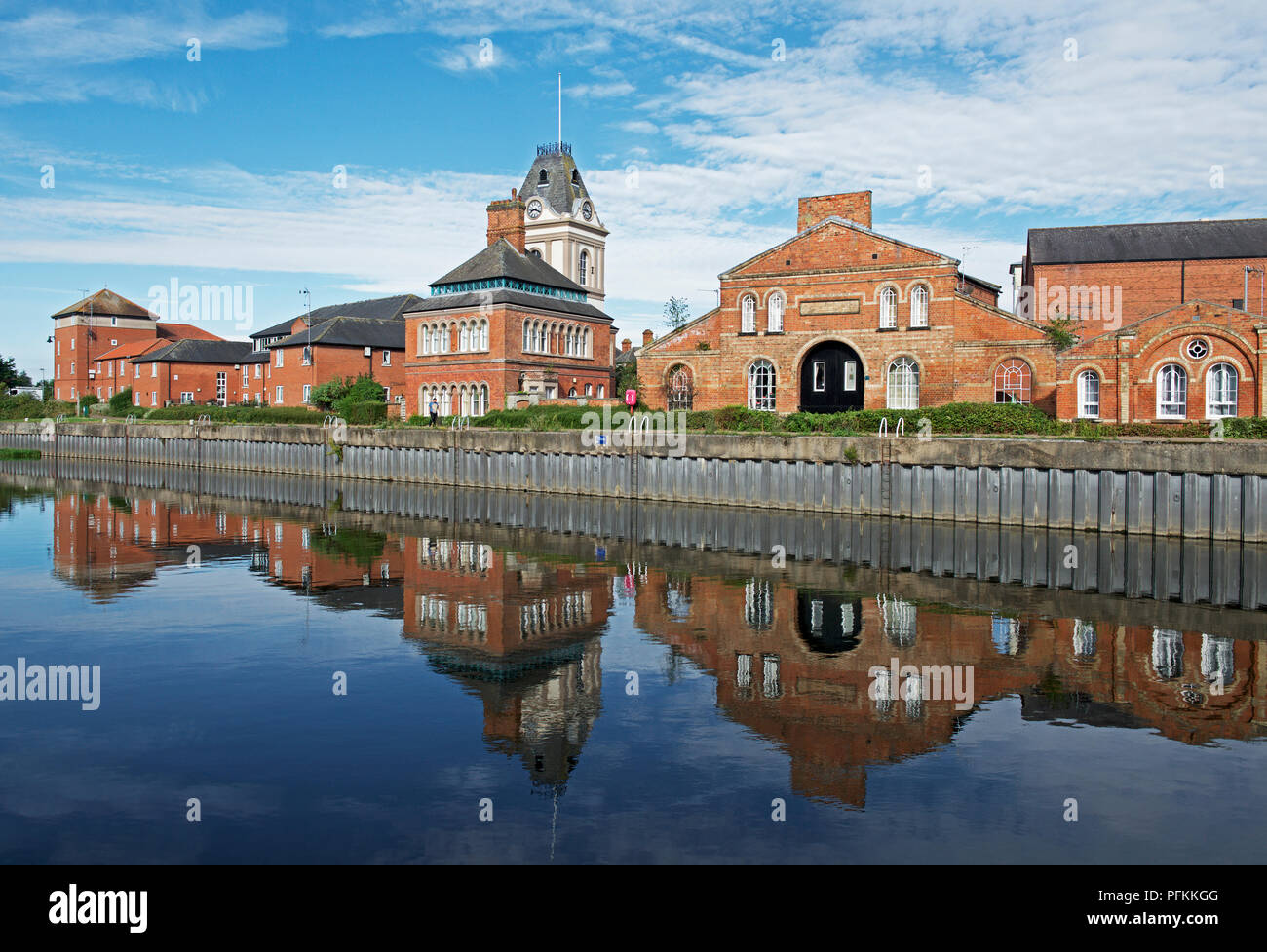 The River Trent at Newark, Nottinghamshire, England UK Stock Photo Alamy