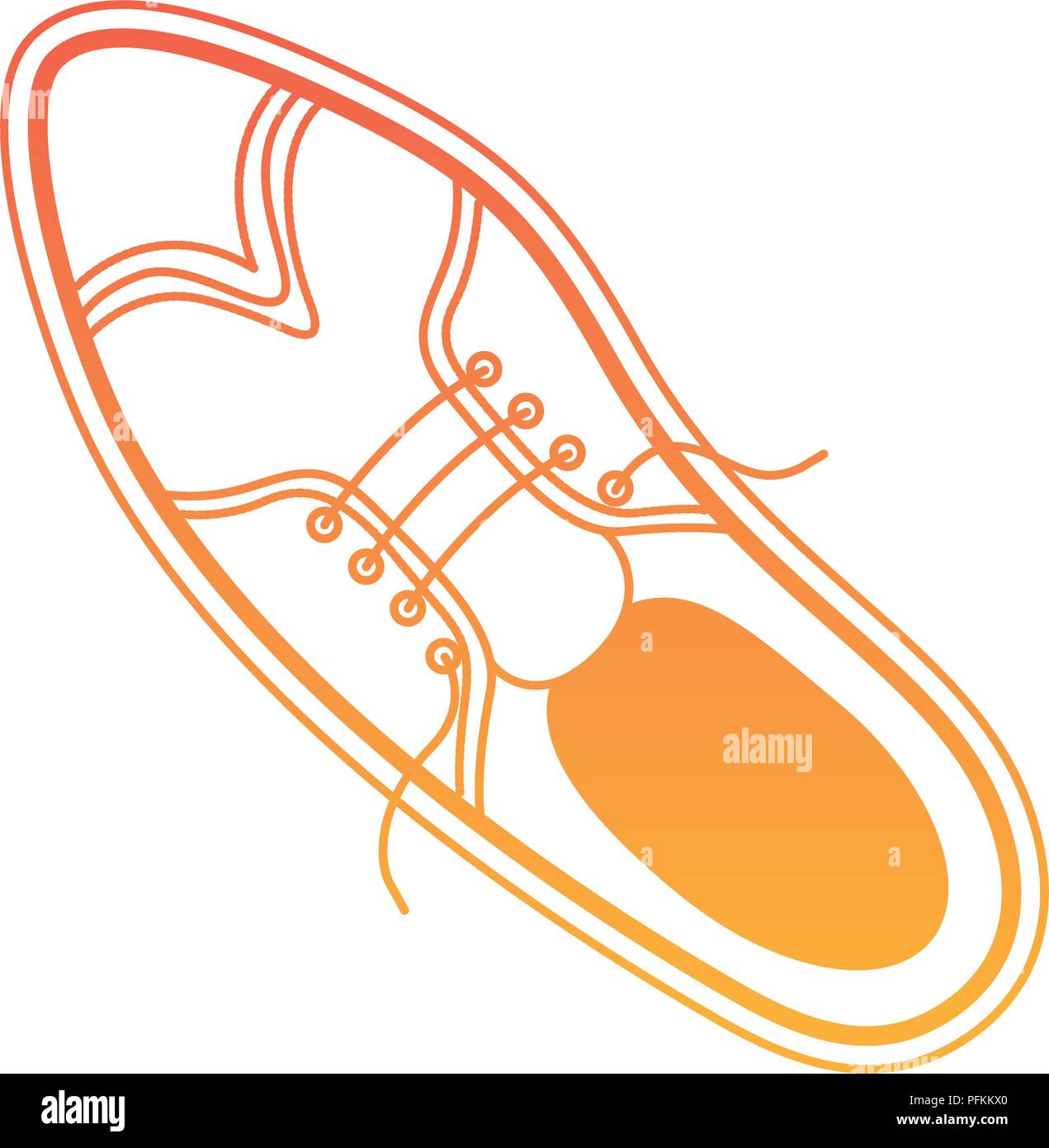 elegant masculine single shoe Stock Vector Image & Art - Alamy