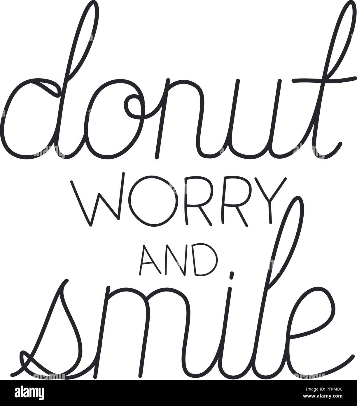 positive message with hand made font Stock Vector Image & Art Alamy