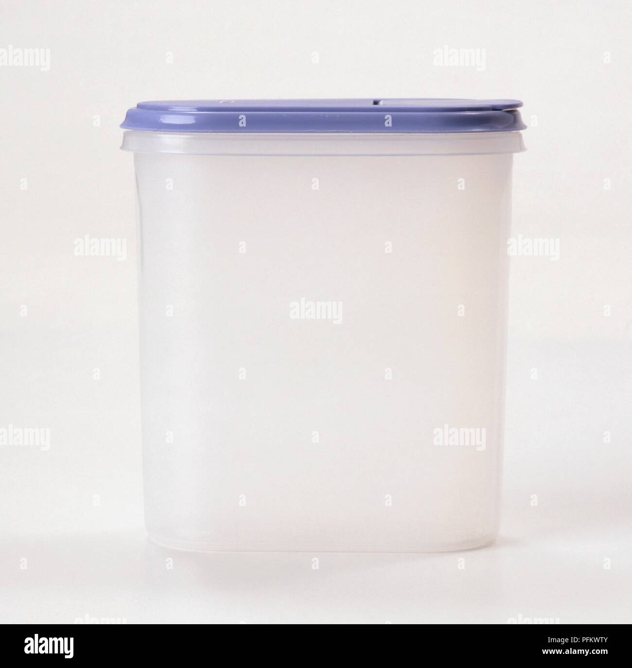 Airtight plastic container Stock Photo Alamy