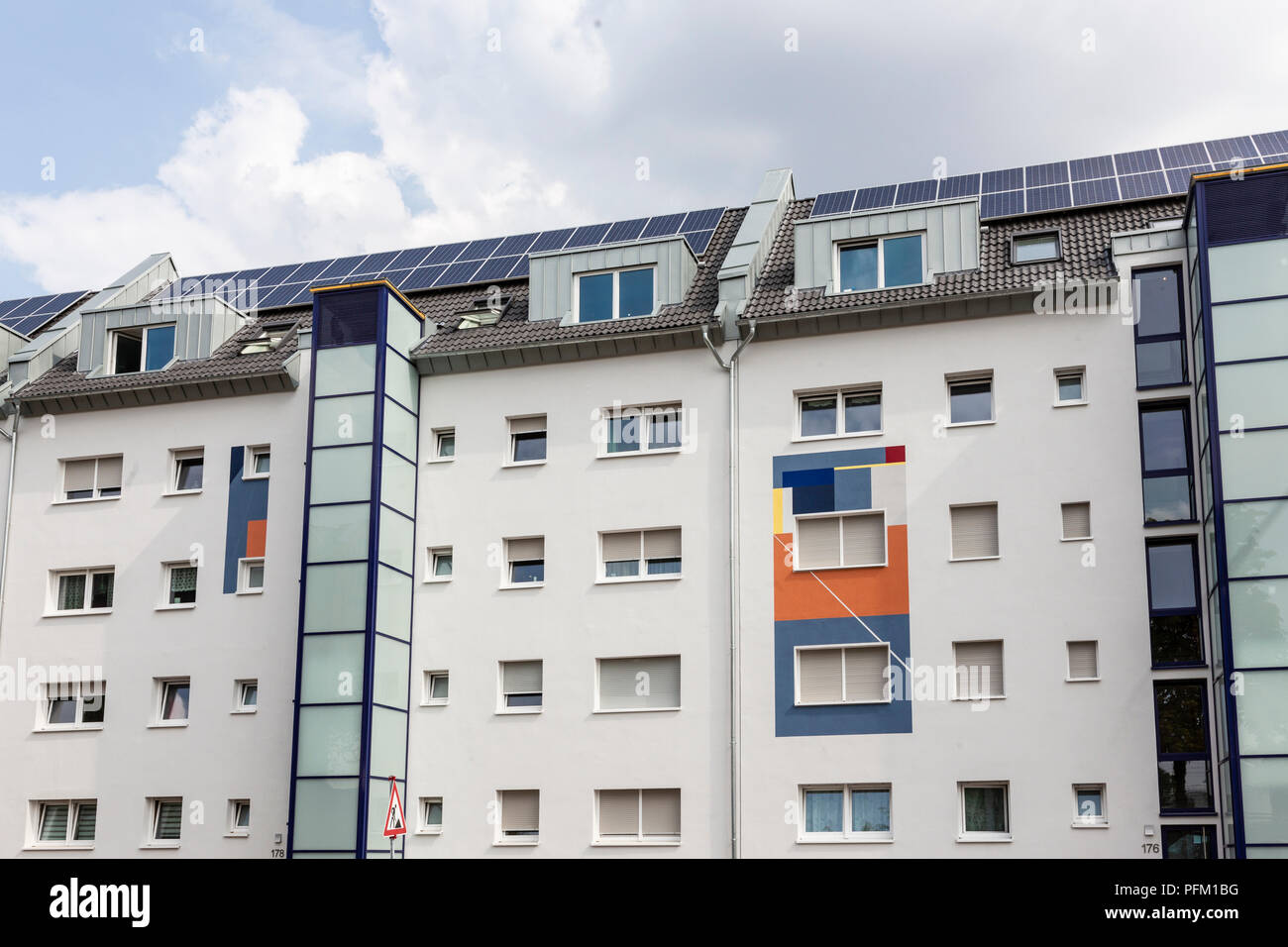 Residential buildings in Cologne, Germany Stock Photo Alamy