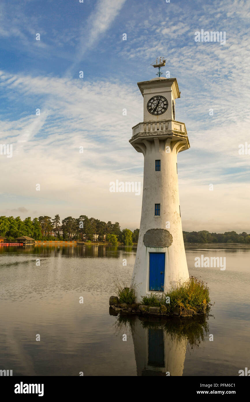 Roath park clock tower hi-res stock photography and images - Alamy