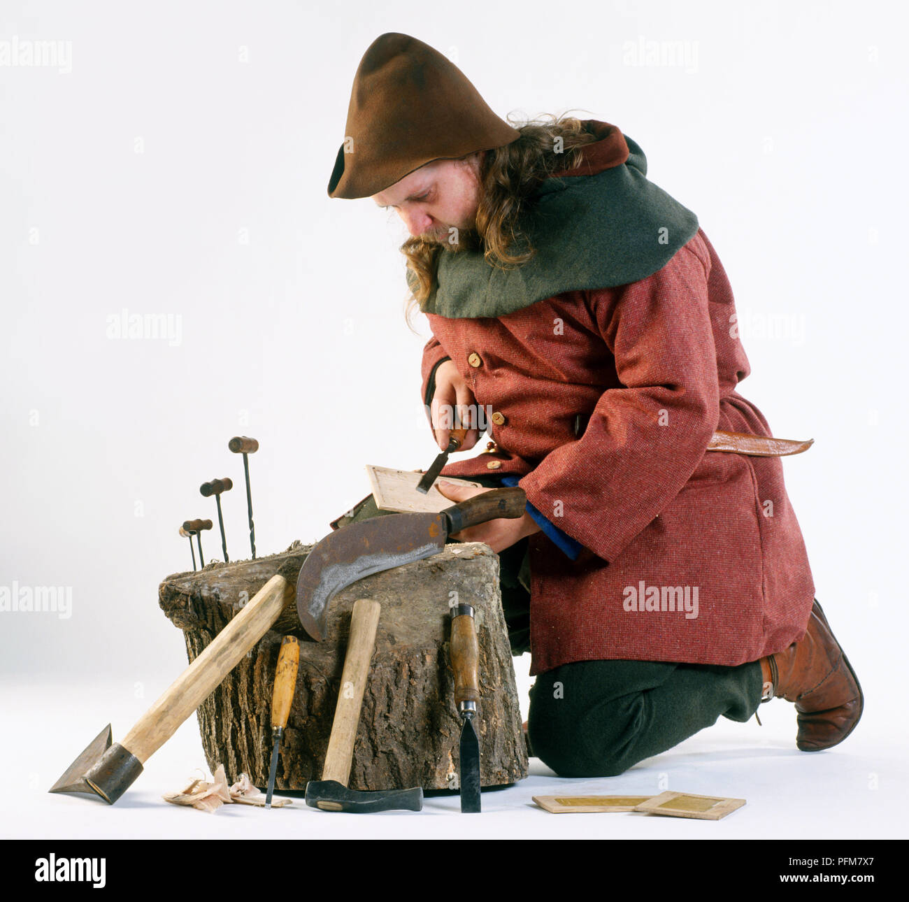 Carpenter costume hi-res stock photography and images - Alamy