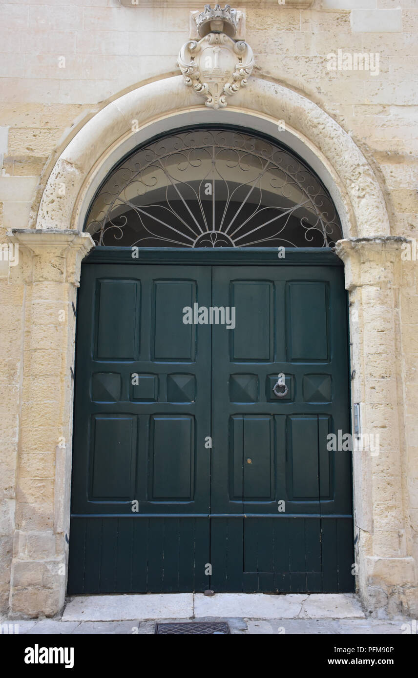Italy Lecce Ancient Buildings And Streets Of The Old Town