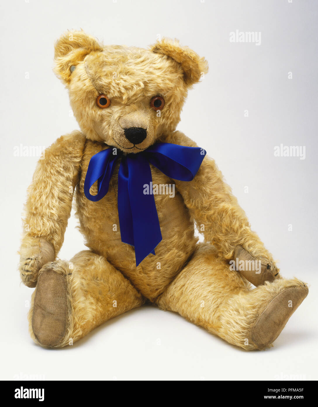 Chad Valley 1920s 30s 1920s teddy bear with golden mohair plush